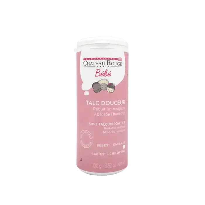 chateau rouge talc bebe 100gr