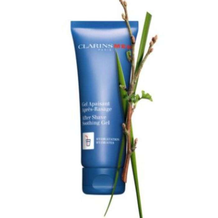 clarins clarins men gel apaisant apres rasage visage et corps