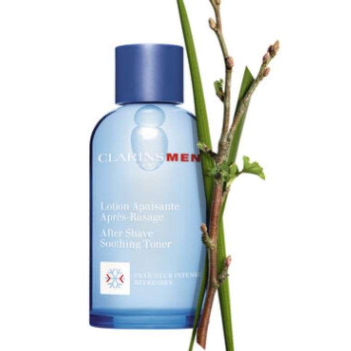 clarins clarins men lotion apaisante apres rasage 100 ml visage et corps