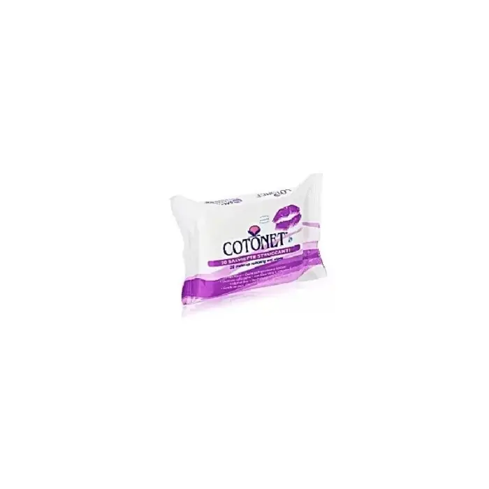 cotonet lingettes 20 make up removing