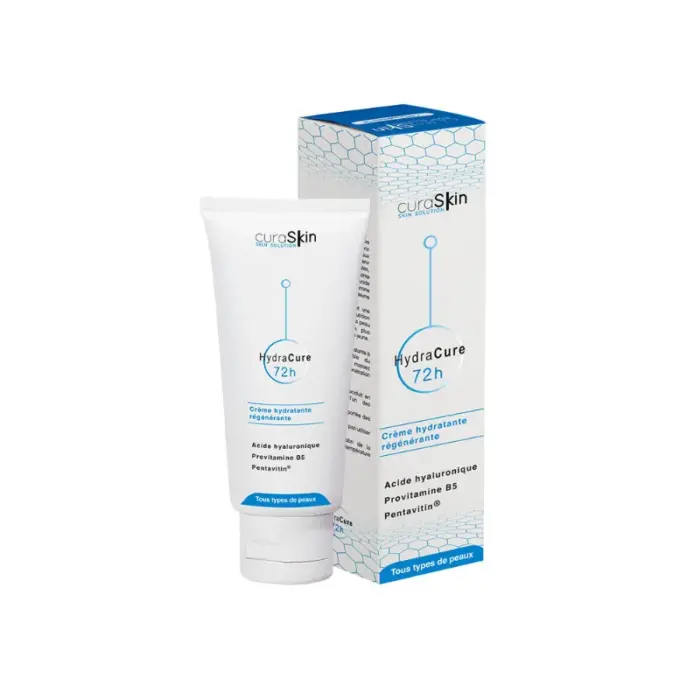 curaskin hydracure creme hydratante 72h 50ml