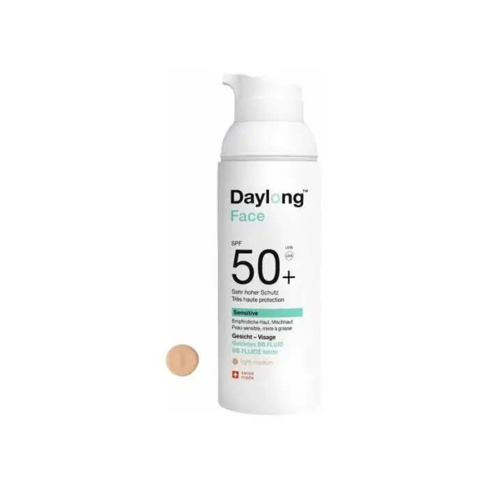 daylong sensitive face bb solaire perfecteur spf 50 fluide teinte