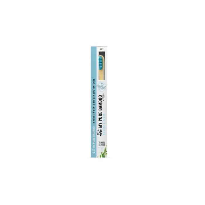 denti smile brosse a dent bambou medium bleu