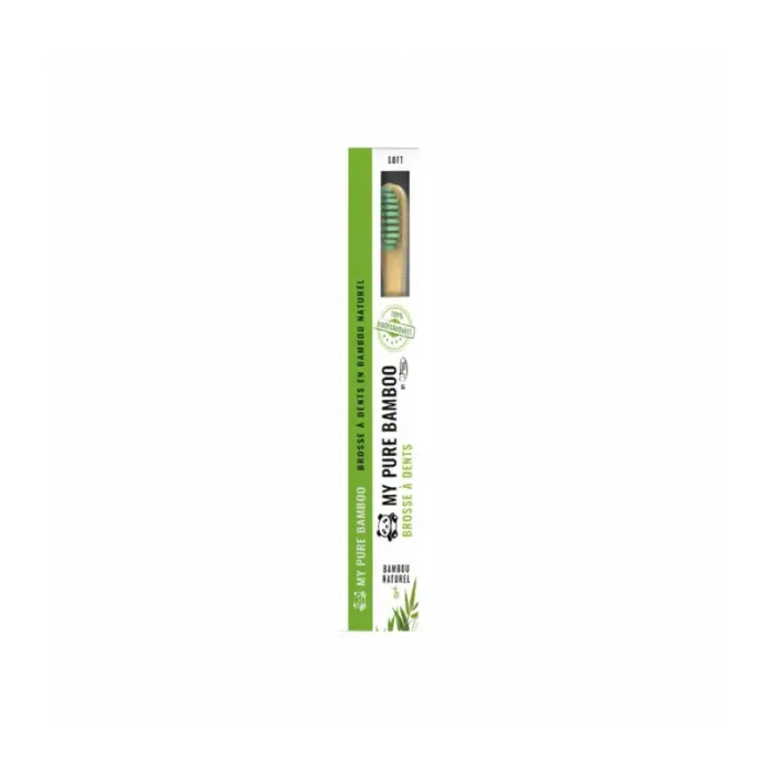 denti smile brosse a dent bambou medium vert