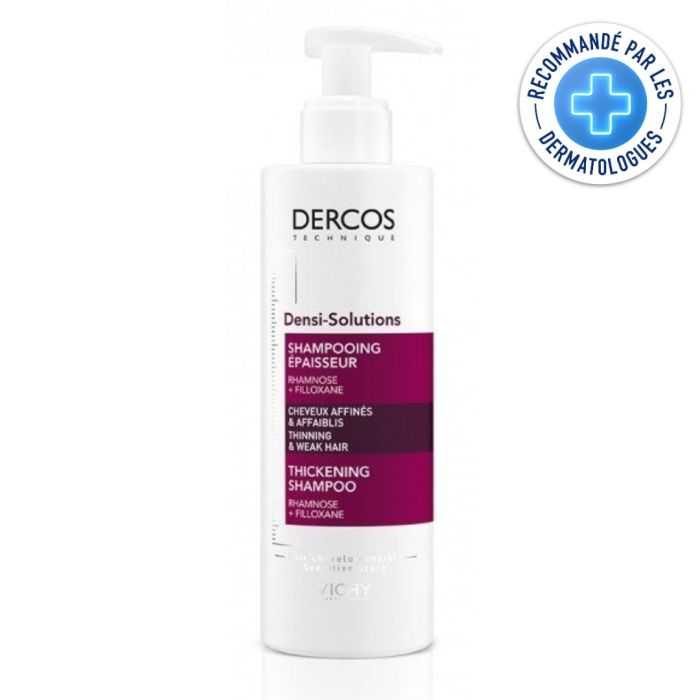 dercos vichy dercos densi solutions shampoing epaisseur et resistance 250ml shampoings anti chute