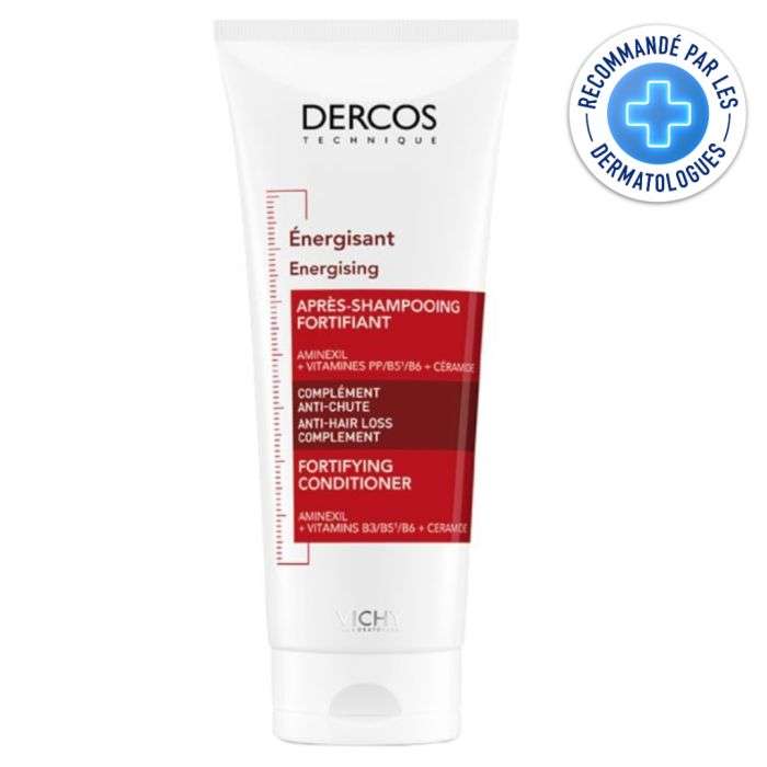 dercos vichy dercos energisant apres shampoing fortifiant 200 ml apres shampoing