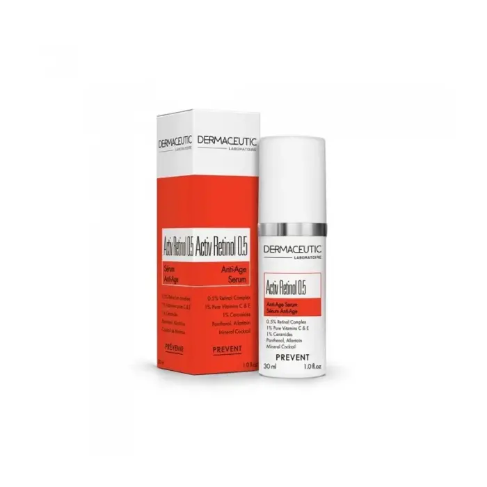 dermaceutic activ retinol 05 serum anti age avant 45 ans 30 ml