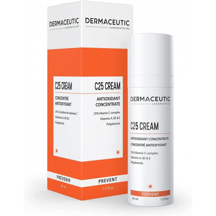 dermaceutic c25 creme concentre antioxydant 30 ml