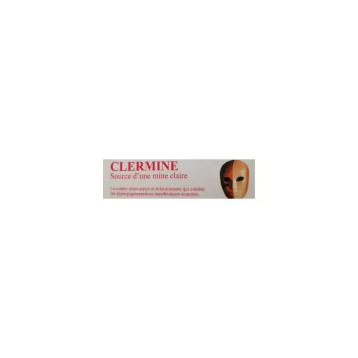 dermo soins clermine creme renovatrice et eclaircissante 30g
