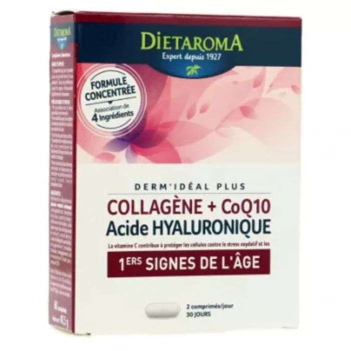 dietaroma dietaroma dermideal plus collagene coq10 complements anti age