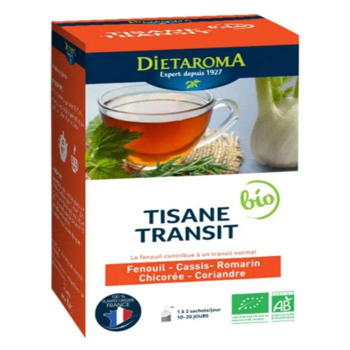 dietaroma dietaroma tisane transit bio the tisanes et infusions