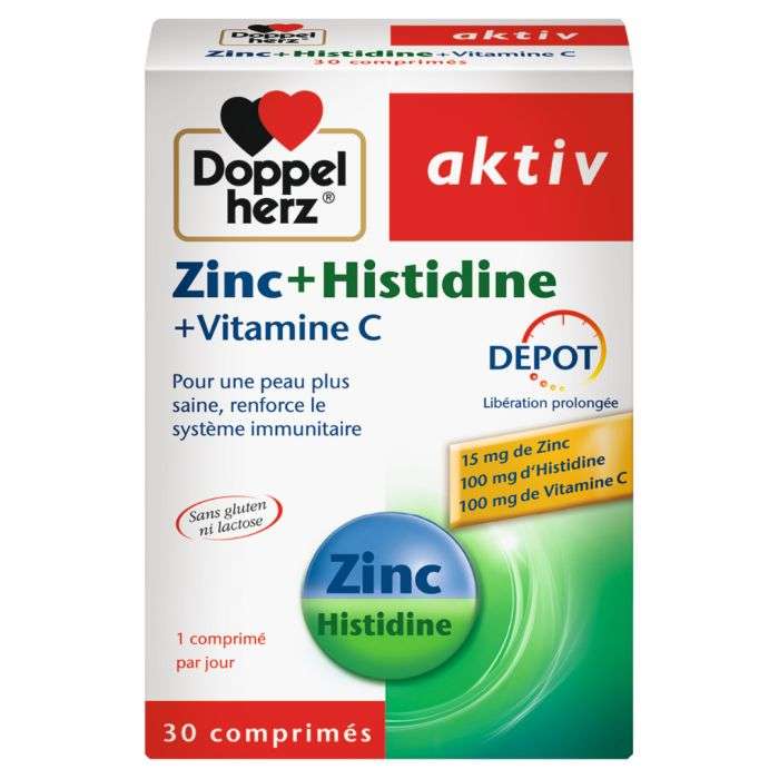 doppelherz doppelherz zinc histidine vitamine c vitamine et forme