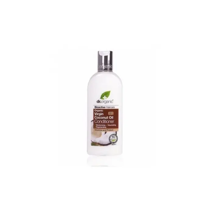 dr organic apres shampoing a ll huile de coco oil coconut conditioner bio 256 ml