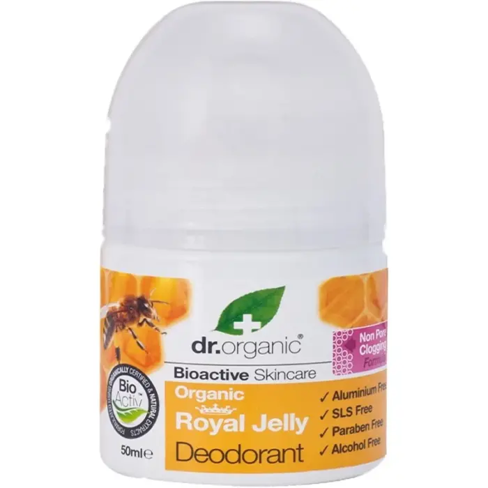 dr organic deodorant a la gelee royale 50 ml