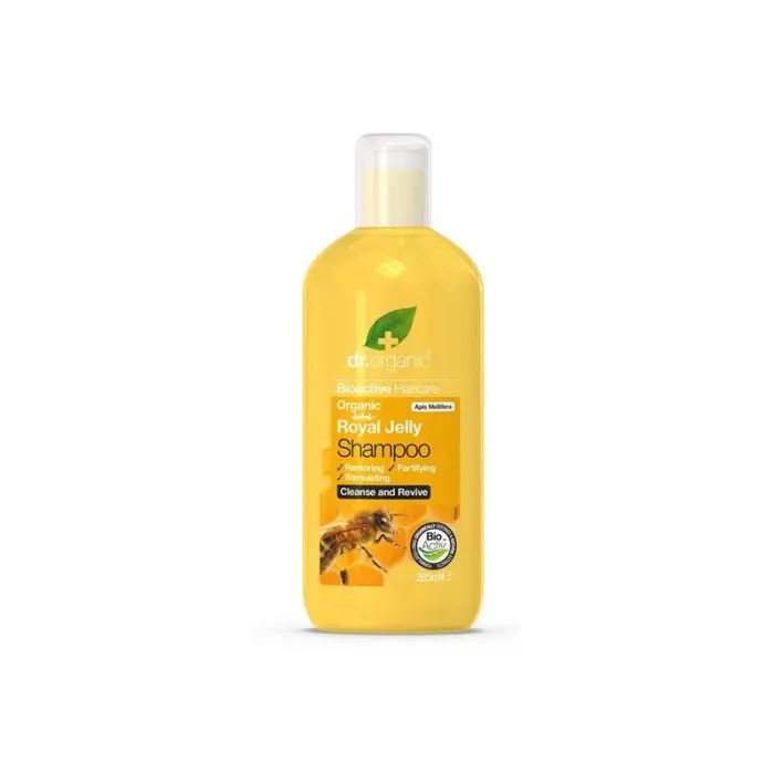 dr organic shampoing a la gelee royale 265 ml