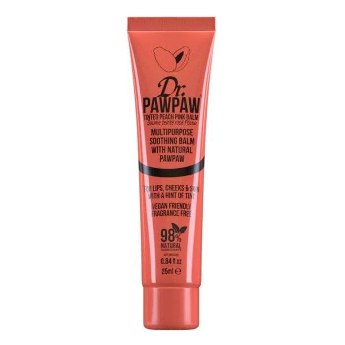 dr pawpaw dr pawpaw baume teinte rose peche 25 ml levres