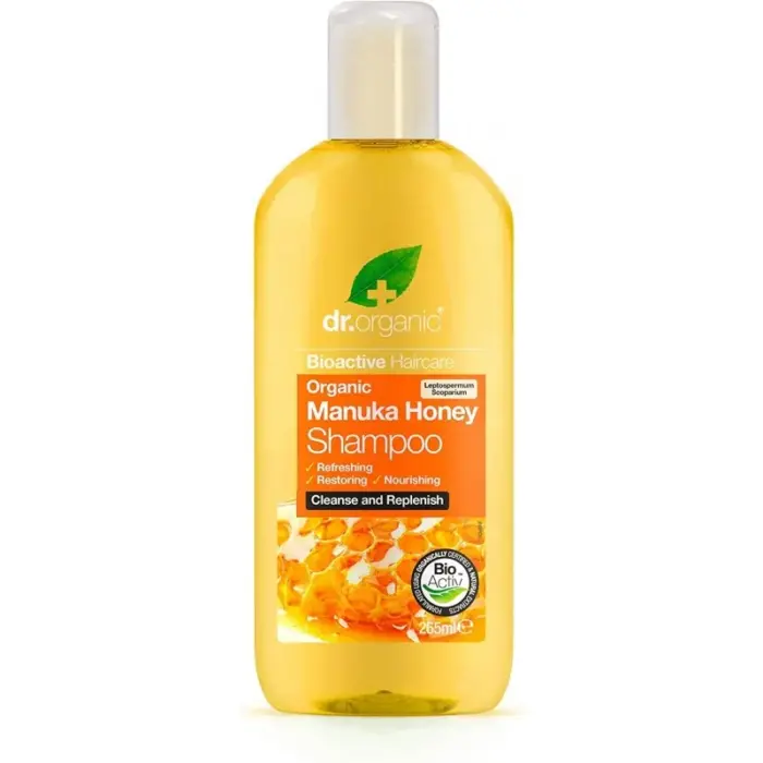 drorganic shampooing au miel de manuka honey 265 ml