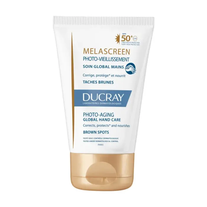 ducray melascreen photo aging soin global mains 50 ml