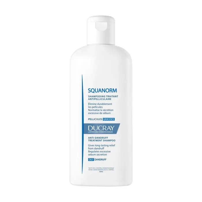 ducray squanorm shampooing pellicules grasses 125ml