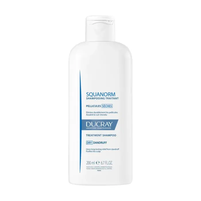 ducray squanorm shampooing pellicules seches 125ml