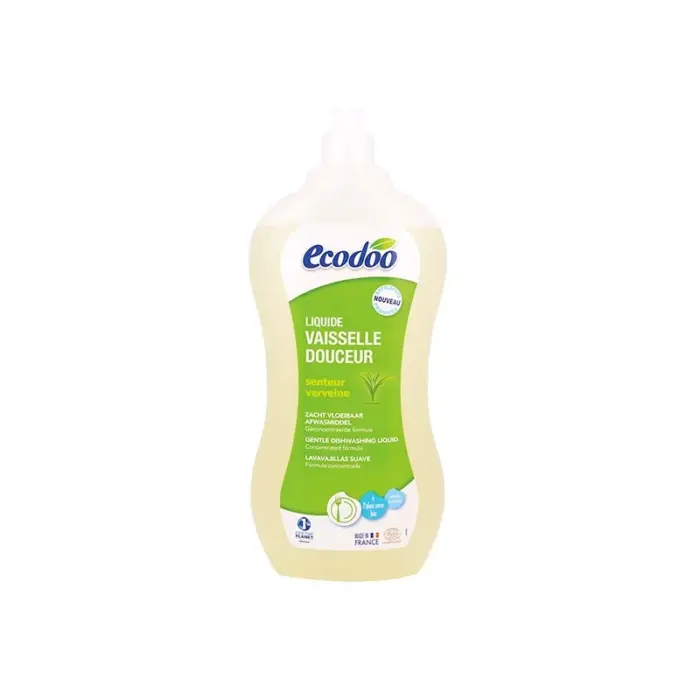 ecodoo liquide vaisselle douceur verveine 1l