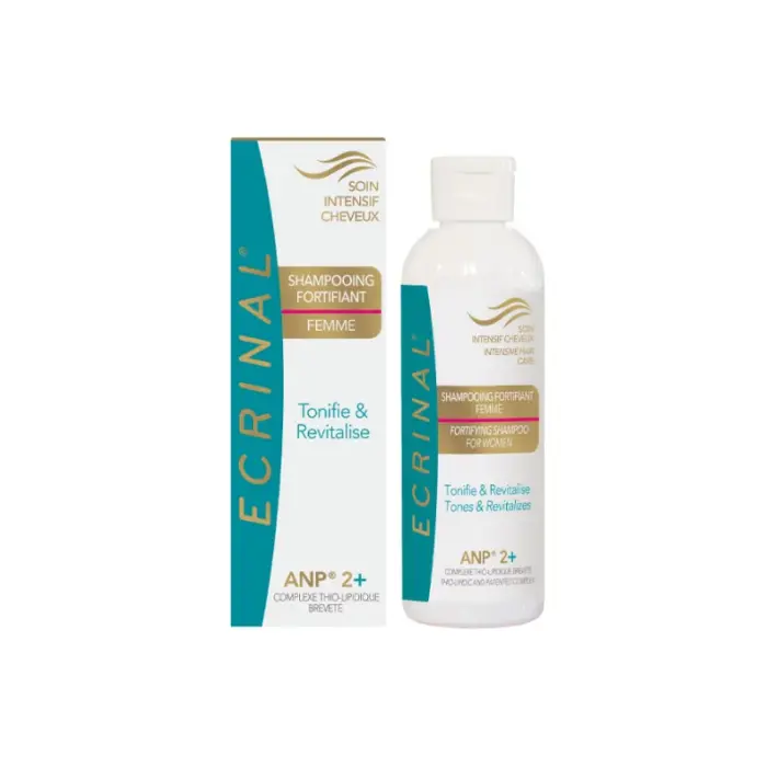 ecrinal shampooing anti chute homme a l anp revitalisant petit modele 200ml