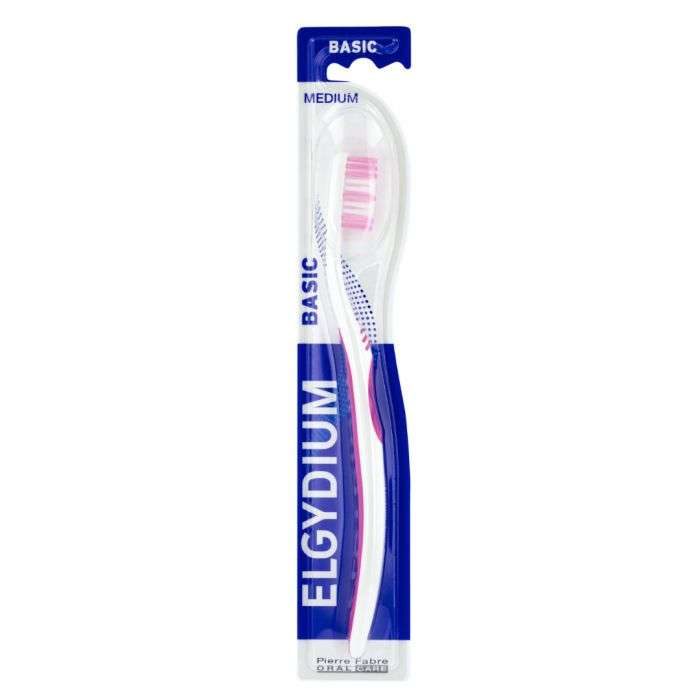 elgydium elgydium brosse a dents basic medium brosses a dents adultes