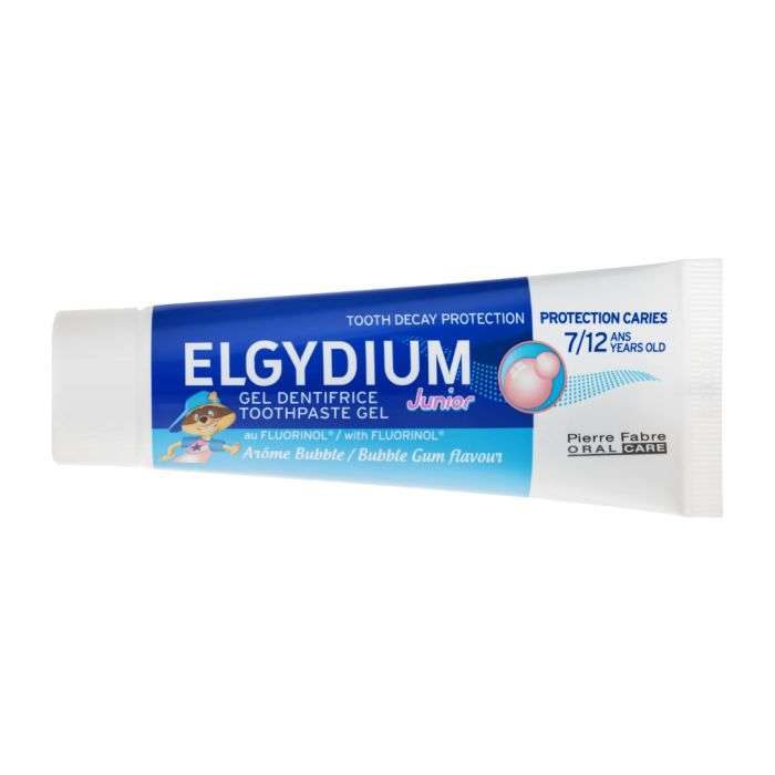 elgydium elgydium dentifrice junior 7 12 ans 50 ml dentifrices enfants