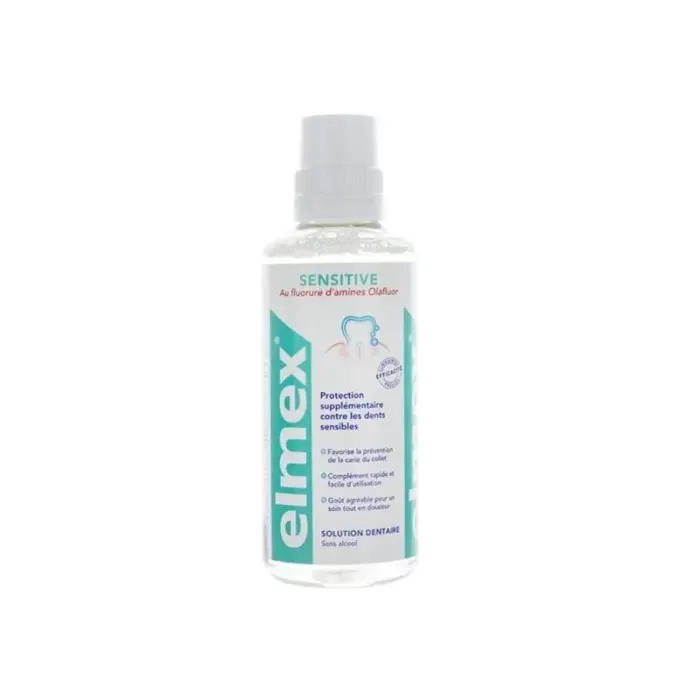elmex bain de bouche sensitive 100ml