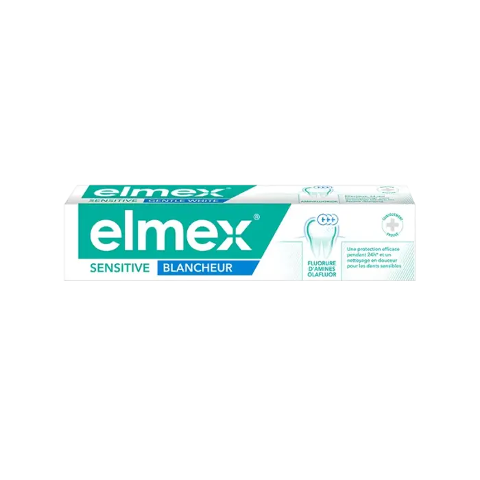 elmex dentifrice sensitive blancheur