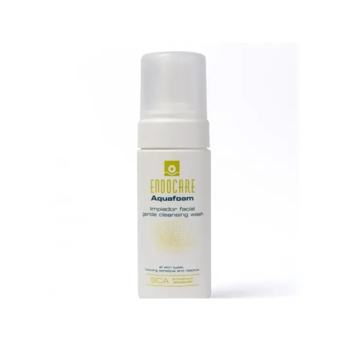 endocare aquafoam nettoyant moussant doux 125 ml