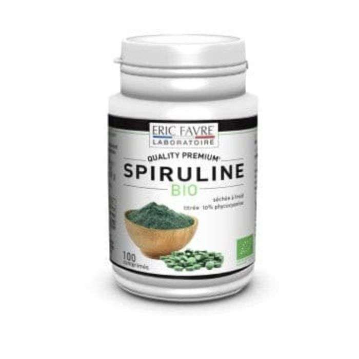 eric favre eric favre spiruline bio 100 comprimes vitamine et forme