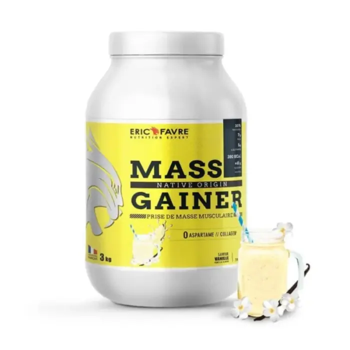 eric favre mass gainer vanille 3kg