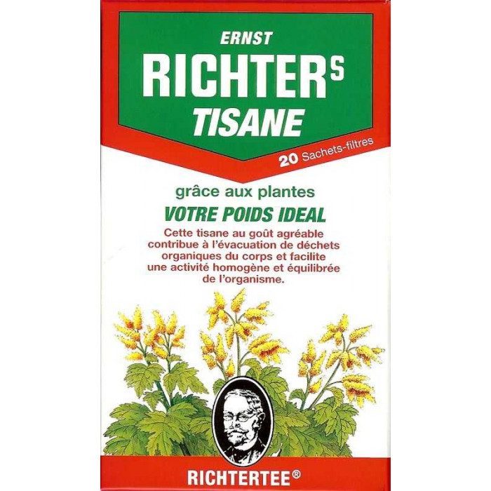 ernst richter tisane richters transit detox coup faim ventre plat