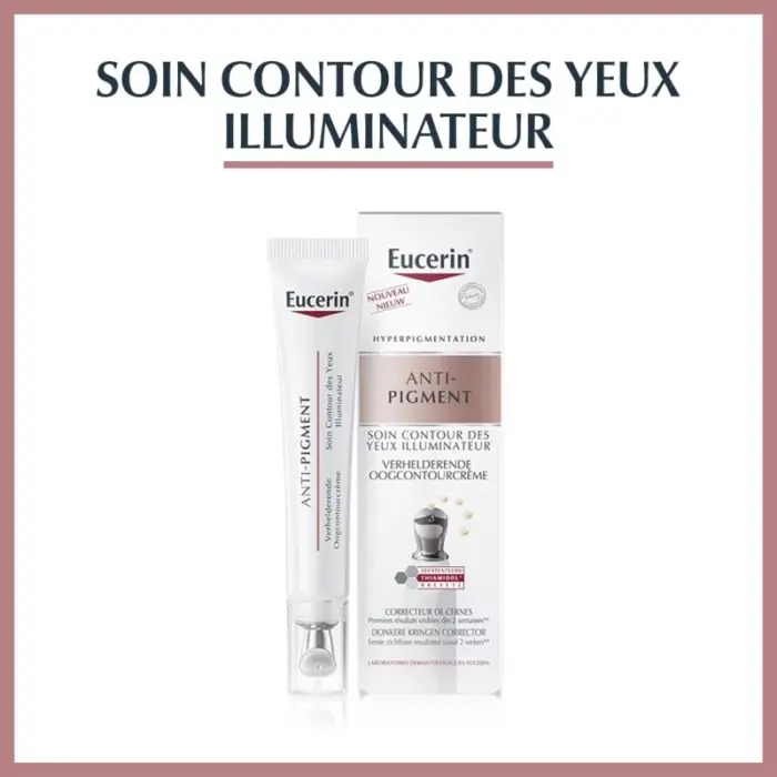 eucerin anti pigment contour des yeux illuminateur 15ml