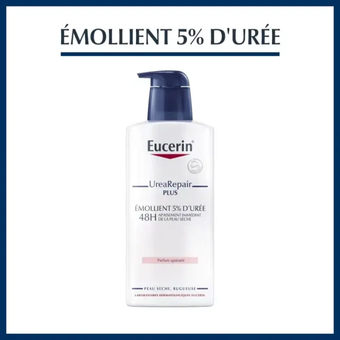 eucerin emollient reparateur 5 d uree 250 ml