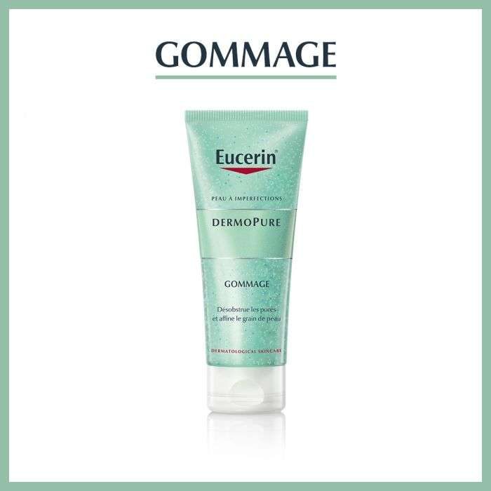eucerin eucerin dermopure gommage 100 ml soins anti imperfections
