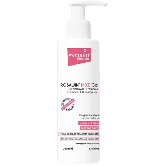 evawin rosawin gel nettoyant mdz 200ml