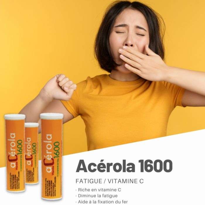 fenioux acerola 1600 14 comprimes a croquer vitamine et forme