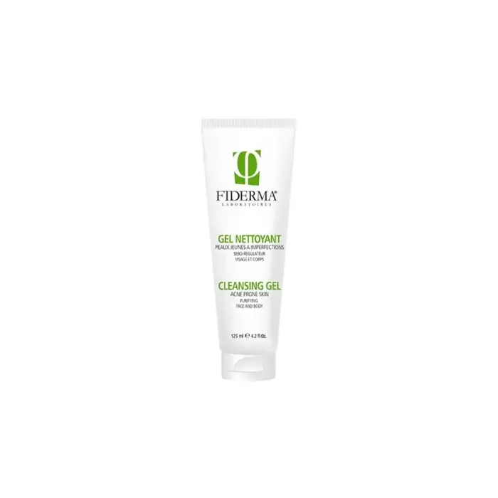 fiderma gel nettoyant purifiant 125ml