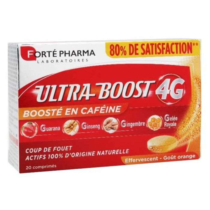 forte pharma forte pharma vitalite 4g ultra boost 20 comprimes effervescent vitamines et formes