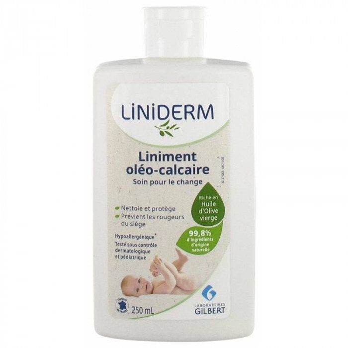 gilbert liniderm liniment oleo calcaire 250 ml