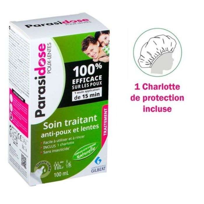 gilbert parasidose poux lentes soin traitant 100 ml