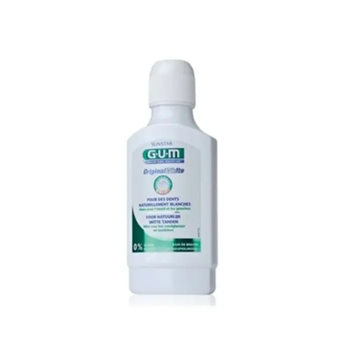 gum bain de bouche original white