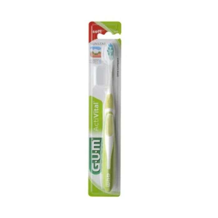 gum brosse a dents activital compact souple ref 581