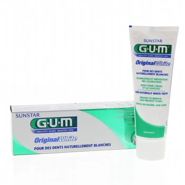 gum dentifrice original white