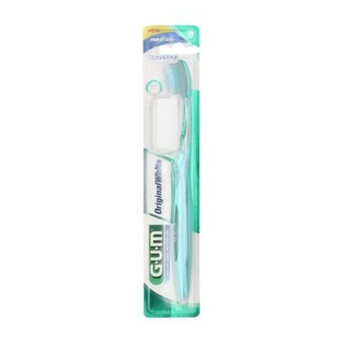 gum gum brosse a dents original white medium compacte ref 563 brosses a dents adultes