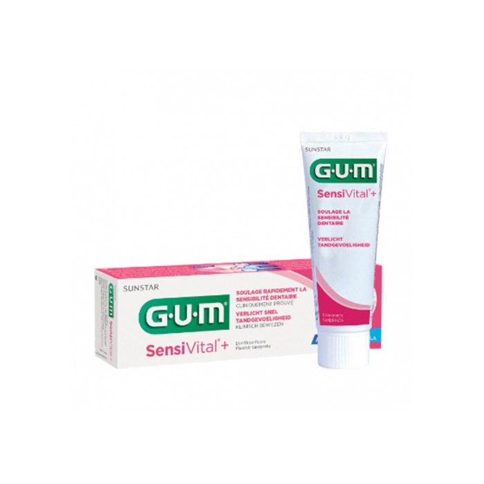 gum gum dentifrice sensivital 75 ml ref 6070 dentifrices gencives sensibles