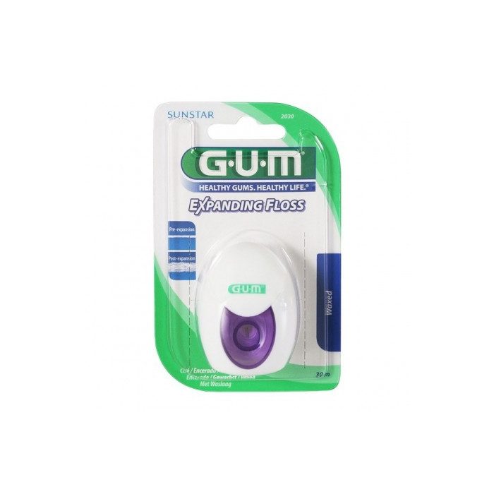gum gum fil dentaire expanding floss ref 2030 brossette interdentaires et accessoires