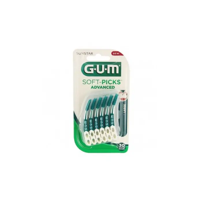 gum soft picks advanced large 30 pieces 651
